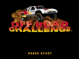 Off Road Challenge (Europe) Title Screen